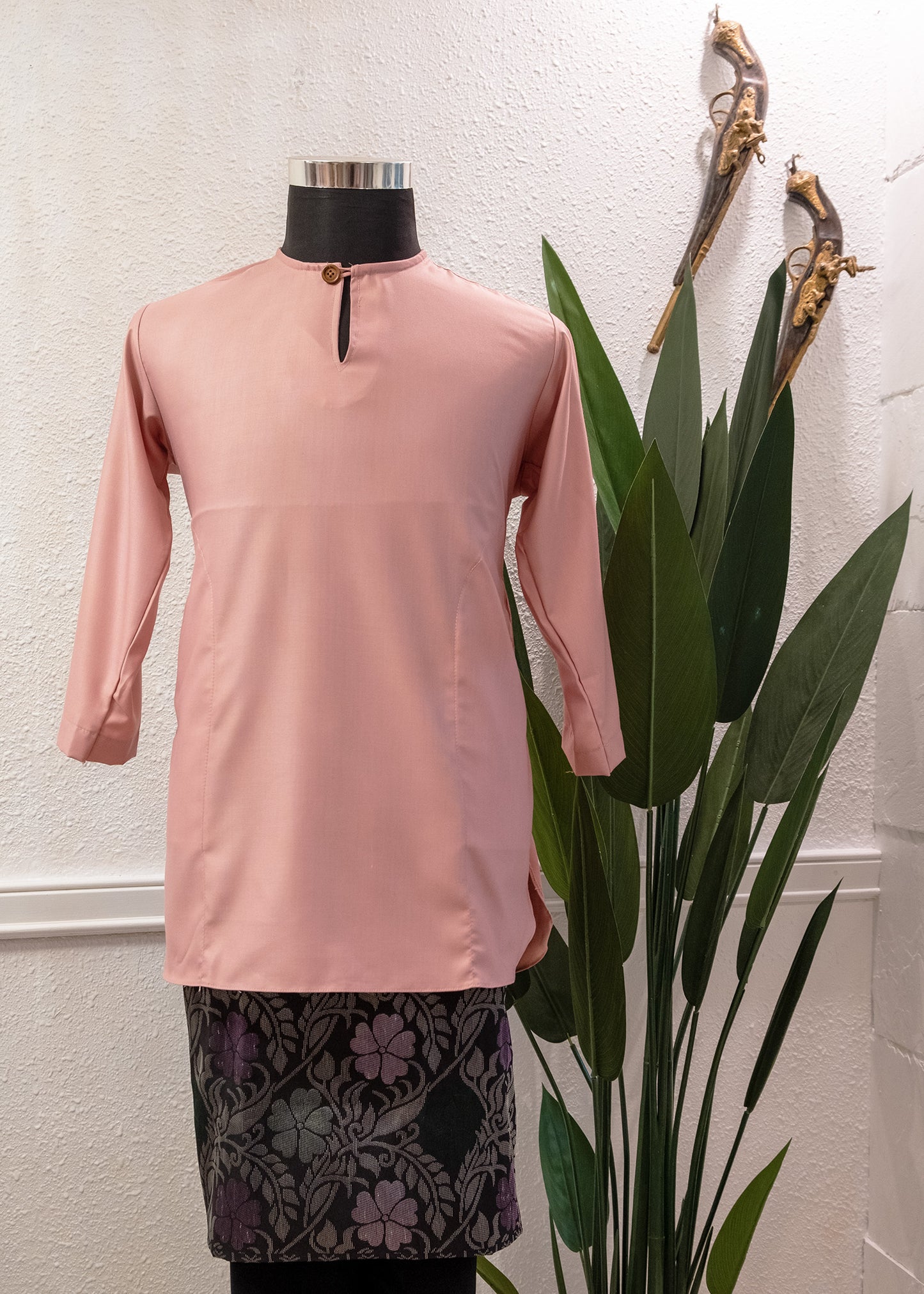 3 Quarter Kurta Dusty Pink